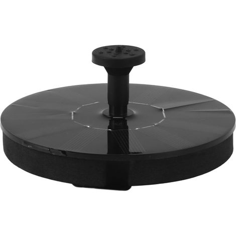 Fontaine solaire flottante étanche à plusieurs buses, silencieuse et silencieuse, idéale pour les bains d'oiseaux, les bassins, les aquariums et les piscines (5 V). (1/5)