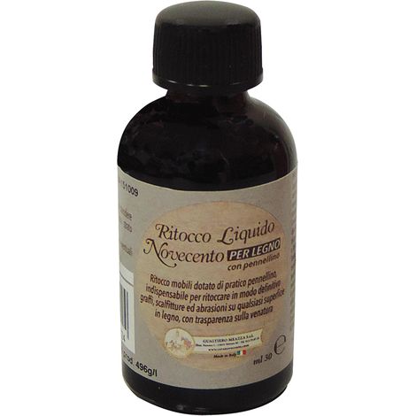 RITOCCO LIQUIDO PER MOBILI noce chiaro- 10 pezzi  - NOVECENTO