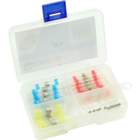 Wärmeschrumpfschlauchverbinder mit Zinn 0,25-6 mm² 50 Stück (200) (1/3)