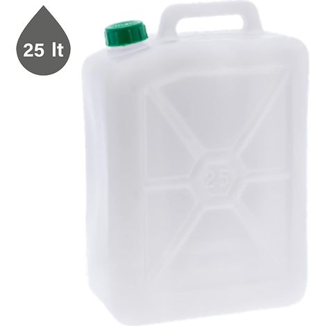 Latta Tanica Alimentare per Acqua in Plastica 25 Litri Ecoplast (1/5)
