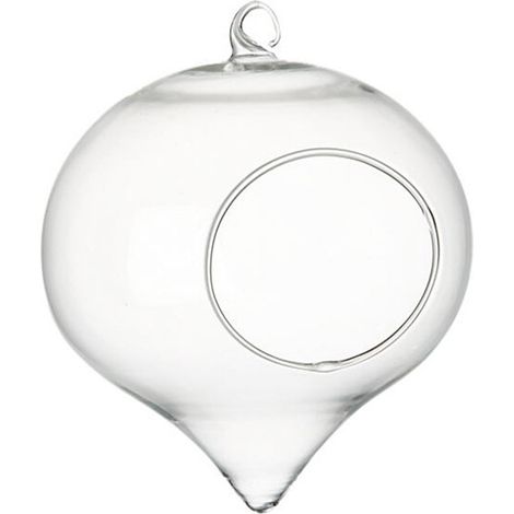 Vase À Suspension - Vase En Verre Borosilicaté Pour Plantes Grasses - Hydroponique - Transparent - 11 x 11 x 12 cm - Pour Décoration Intérieure - Unité (1/4)