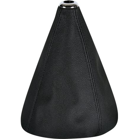 Premium, cuffia leva cambio in pelle - Nero