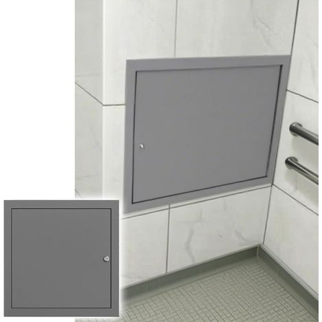 Panneau d'accès à la plomberie de salle bain avec verrouillage (1/5)