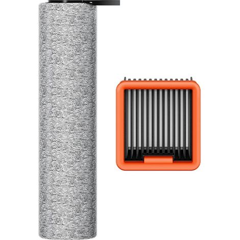 Cepillo giratorio para fregar para aspiradora uwant D600 (1 unidad) + filtro HEPA (1 unidad) (1/3)