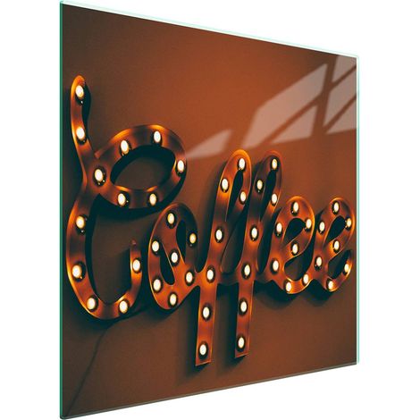 Protezione in vetro per piano cottura 50x52 Caffè (1/5)
