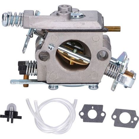 Carburateur – C1U-W8 W14 – Kit aluminium avec pompe – Pour tronçonneuse Poulan (1/5)
