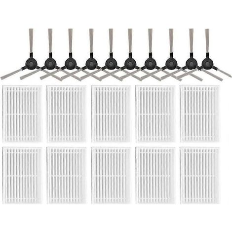 Pièce de rechange pour aspirateur robot WAP ROBOT W300 : brosse latérale et filtre HEPA. (1/5)