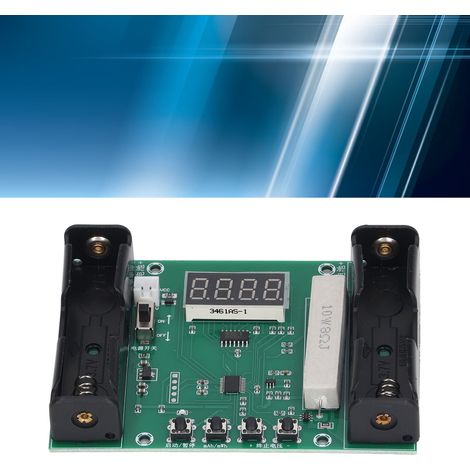 Module testeur de capacité de batterie au lithium 18650 (module de mesure numérique mAh/mWh, CC 5-12 V) (1/5)