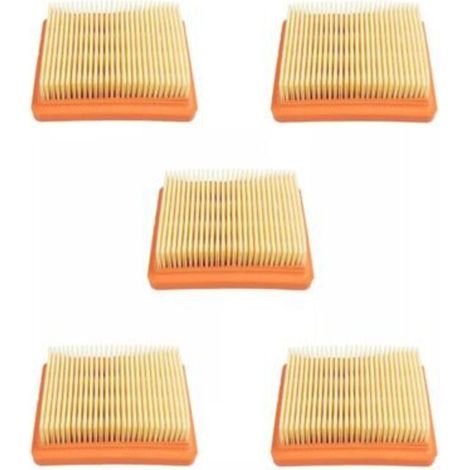 5er-Pack, Luftfilterteil 4180-141-0300, kompatibel mit vielen Stihl-Rasentrimmermodellen für FS89, FS91, FS111, FS131, 4180 141 0300