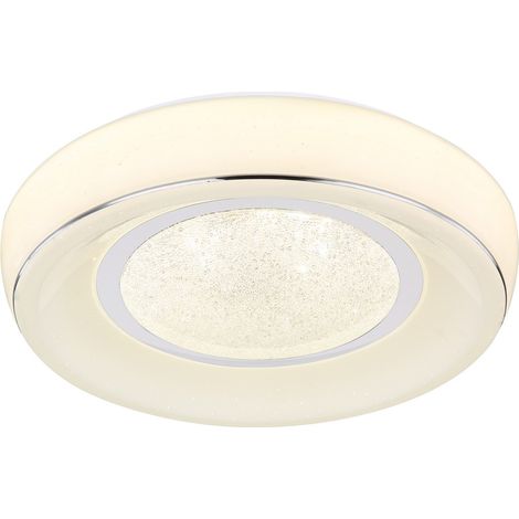 Globo - plafonnier - Mickey - blanc - métal - Ø 39cm - LED - (1/5)