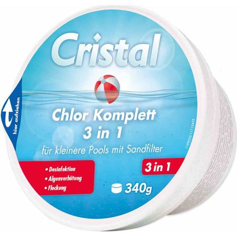 Chlor Komplett 3 in 1 0,34 kg, Dose (1/6)