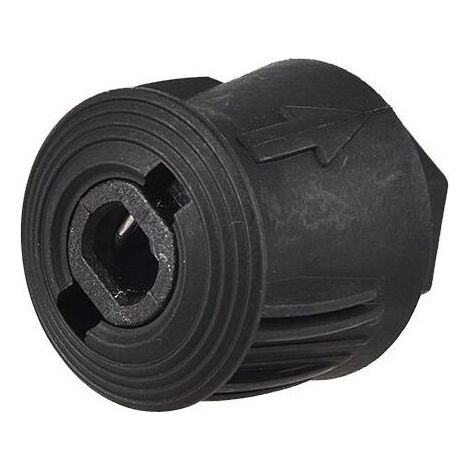 Accessoires nettoyeur haute pression : raccord rapide haute pression Karcher, adaptateur de raccordement de tuyau Karcher, raccord Karcher filetage femelle M22 14mm 1 pack (1/4)