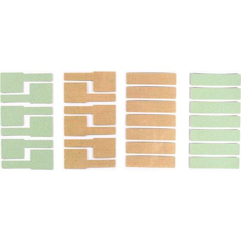 Hundertertafel Lernhilfsmittel aus Papier mit 10 Blättern