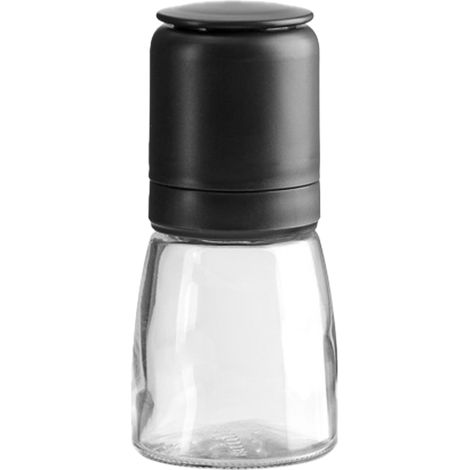 Moulin À Poivre Et Sel - Mécanisme Céramique Réglable - Acier Inoxydable Et Verre - Pour Cuisine Et Table - Lot De 1 (1/5)