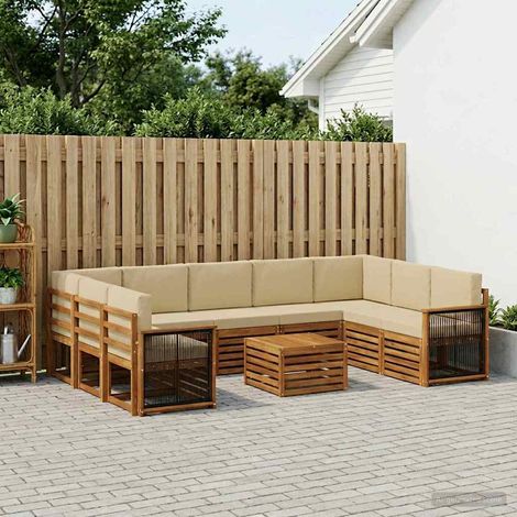 vidaXL Sofagarnituren Massivholz Akazie (1/5)