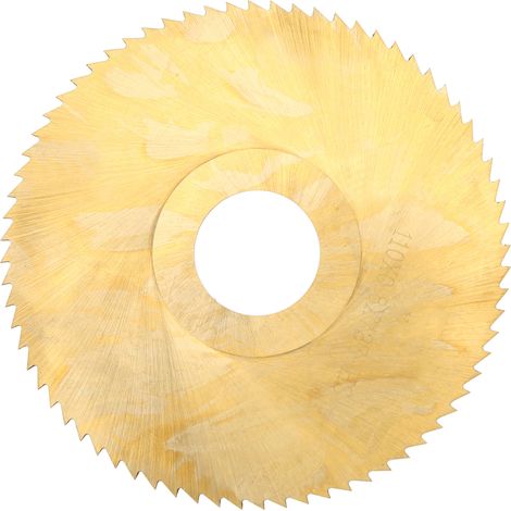 Kreissägeblatt, HSS-beschichtete Trennscheibe, 72 Zähne, 110 x 0,8 x 27 mm (1/5)