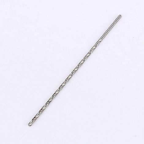 Foret à spirale HSS de 4,5 mm, extra long (200 mm), queue droite, foret à tarière