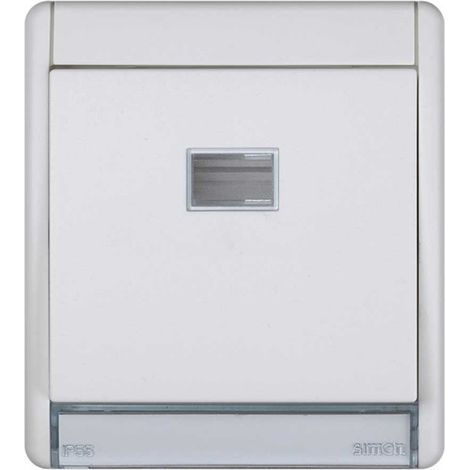 Base Schuko SIMON AQUA 16AX embornamiento a tornillo superficie