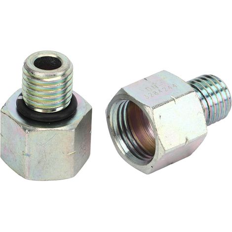 2 Pièces Raccord Alimentation Huile Turbo Conduite d'Arrivée Turbocompresseur Tuyau de Remplacement pour Dodge 1989-1998 (1/5)