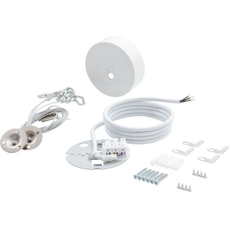 Philips Kit de suspension Ledinaire blanc pour panneaux LED (1/2)