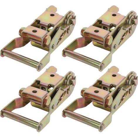 Ortviai Serreur à ratchet en acier carbone pour sangles 1-1/16 (4PCS, force de traction 1500KGS) (1/5)