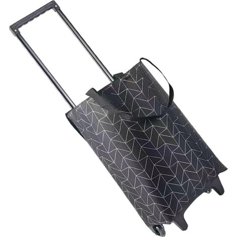 Caddie de Courses Pliable à roulettes en Tissu Oxford Imperméable, Grand à Provisions pour Environnements Urbains Design Polyvalent et Robuste (1/5)