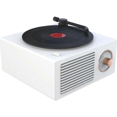 Retro-Bluetooth-Lautsprecher mit 1000-mAh-Akku und verlängerter Akkulaufzeit