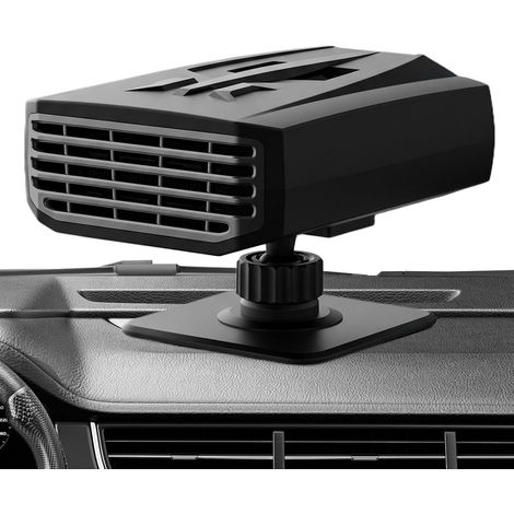 Chauffage de voiture 12 V, 120 W, chauffage rapide, avec 2 modes, angle,Dégivreur de pare-brise silencieux pour camping-car, break, SUV, camping-car, berline, pickup, remorque, camion (1/5)