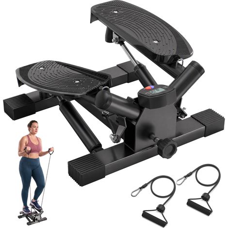 HOMCOM Mini Stepper Legs Arms Thigh Toner Toning Machine Workout Fitness