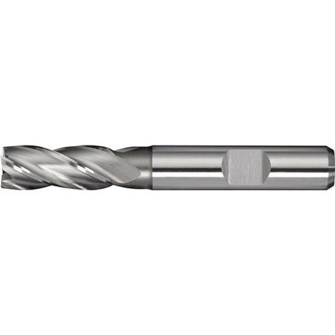 Fresa Frontal Din 844 Tipo N Diam. Nominal 10 Mm Hss-Co8 Din