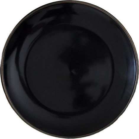 Lot de 6 Assiettes à Dessert "Lounge" 20cm Noir (1/5)