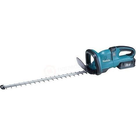 Makita – Taille-haie électrique 36V 650mm – Variateur 6 vitesses – Poignée pivotante 180° – Avec chargeur – BUH650RD