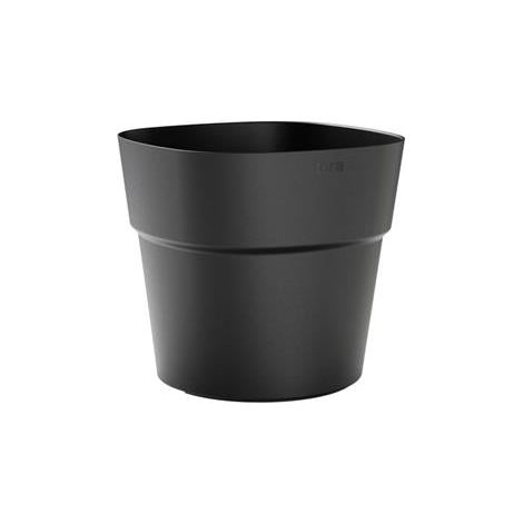 TeraPlast Vaso Andromeda 58 Ash Antracite Plastica Riciclata (1/2)