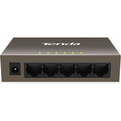 Tenda TEF1005D switch No administrado Fast Ethernet (10/100) Gris