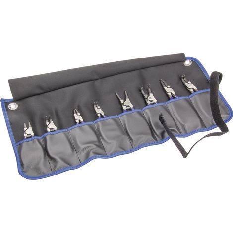 Juego  de  alicates  para  anillos  de  seguridad  8  pzs.  10-60mm  TECWERK (1/2)