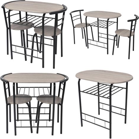 Frühstückstisch Bar-Set MDF - Esstisch - Bartisch - Küchenstuhl - Barhocker - Moderner Esstisch - Home & Living (1/5)