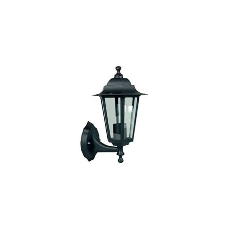 LANTERNA CON BRACCIO INFERIORE MODELLO BERLINO  60w IP44 mm.215x325h. colore nero    SYNTESY