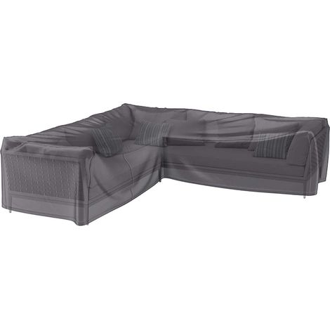 Couverture de jardin en forme de L 7944 220x220x70 AeroCover grise Homms (1/4)