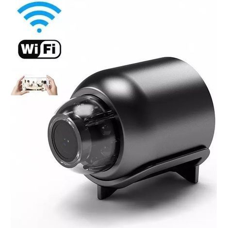 Mini caméra sans fil Wifi Homeeye Surveillance moniteur de Vision nocturne à domicile caméra de sécurité intérieure ajouter 32GB carte SD (1/5)