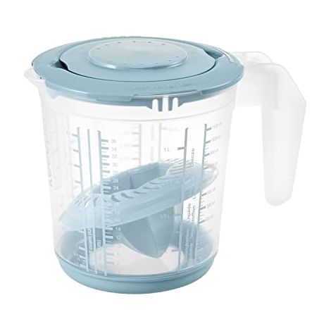 Accessorio cucina keeeper matteo con spremiagrumi base antiscivolo