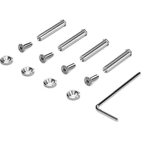 Vis, écrous et joints colorés en alliage d'aluminium pour ventilateurs de refroidissement de processeur de boîtier d'ordinateur (1/4)