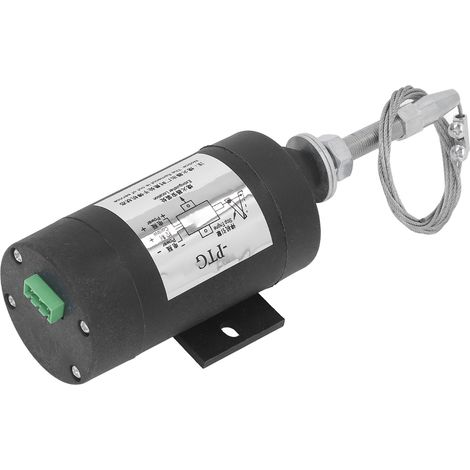 Groupe électrogène diesel XHQ-FZ avec électrovanne de coupure de flamme ronde, interrupteur d'arrêt électronique à commande électromagnétique, normalement fermé, 24 V (1/5)