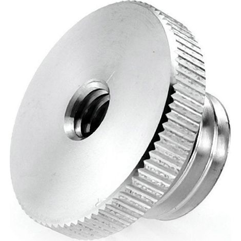 Adaptateur à vis femelle 1/4" vers mâle 5/8" pour niveau laser/trépied/microphone (1/5)
