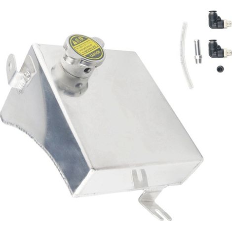 Geeignet für 1,5-Liter-Kühlmittelbehälter aus Aluminiumlegierung, Zusatzwassertanks und Überlaufbehälter des Nissan 240SX S13 (Modell 89-94). (1/4)