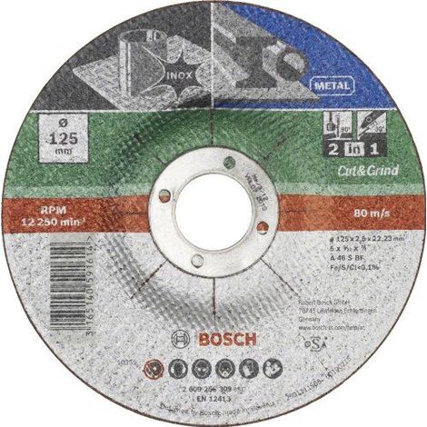 Bosch Trennscheibe 2-in-1 D= 125 mm - 2609256309 (1/2)