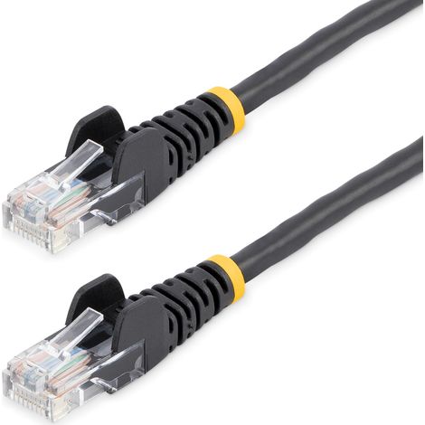 7M BLACK CAT5E CABLE SNAGLESS ETHERNET CABLE - UTP