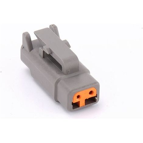 DTM06-2S cable harness connector, automotive waterproof insert, suitable for excavator plug male and female connectors. (1/4)