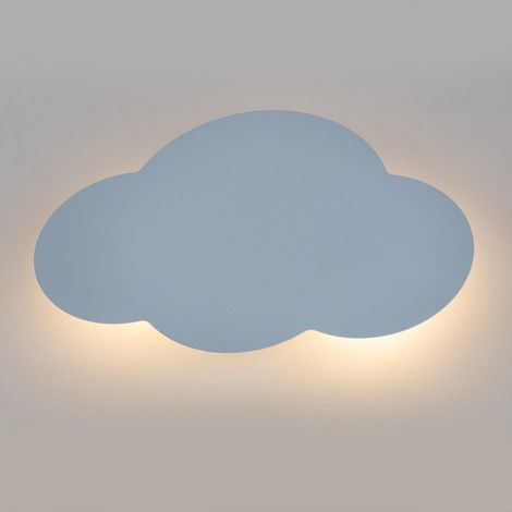 No-name TK Lighting Cloud 4966 applique murale blu pastello