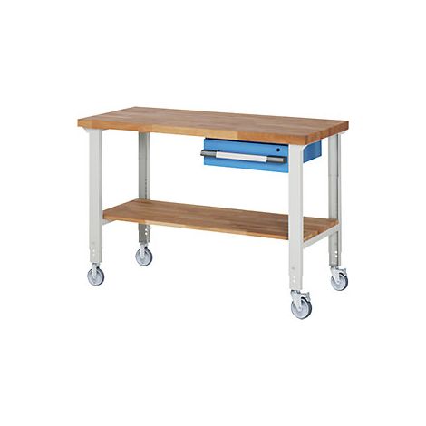 eurokraft pro  Banco da lavoro mobile Serie 7000  2 rotelle a