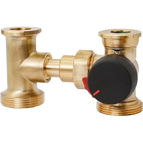 Vanne de mélange en H 3 voies ESBE, type VRH 139, DN20, raccord DN40 (11/2"), Kvs 2,5